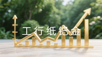 工行纸钯金