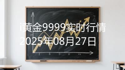 i黄金9999实时行情2025年08月27日