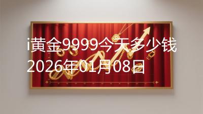 i黄金9999今天多少钱2026年01月08日