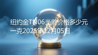 纽约金TN06当前价格多少元一克2025年12月05日