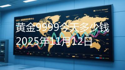 黄金9999今天多少钱2025年11月12日