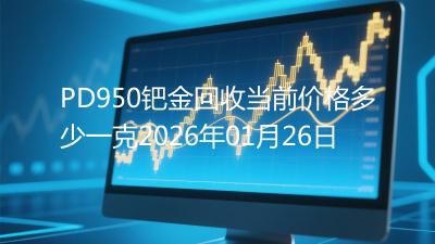 PD950钯金回收当前价格多少一克2026年01月26日