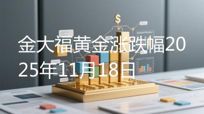 金大福黄金涨跌幅2025年11月18日