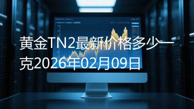 黄金TN2最新价格多少一克2026年02月09日