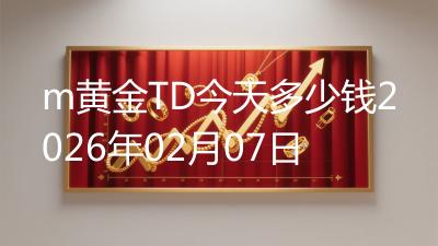 m黄金TD今天多少钱2026年02月07日