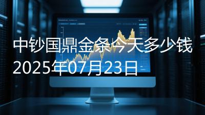 中钞国鼎金条今天多少钱2025年07月23日