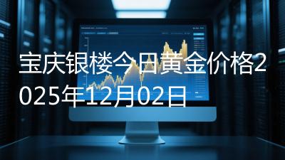 宝庆银楼今日黄金价格2025年12月02日