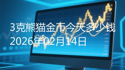 3克熊猫金币今天多少钱2026年02月14日