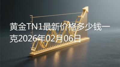 黄金TN1最新价格多少钱一克2026年02月06日