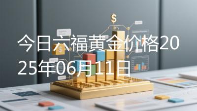 今日六福黄金价格2025年06月11日