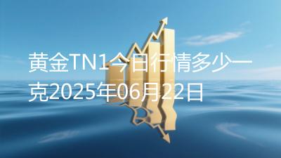 黄金TN1今日行情多少一克2025年06月22日