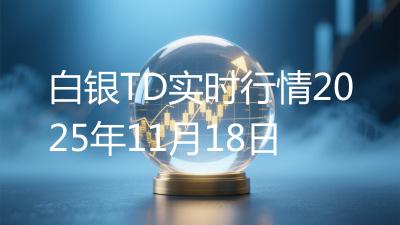 白银TD实时行情2025年11月18日