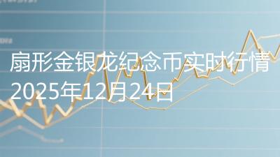 扇形金银龙纪念币实时行情2025年12月24日