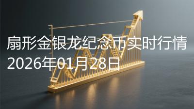 扇形金银龙纪念币实时行情2026年01月28日