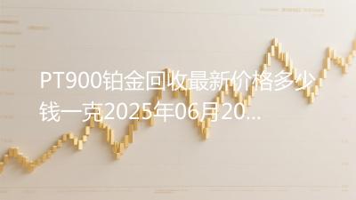PT900铂金回收最新价格多少钱一克2025年06月20日