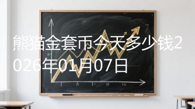 熊猫金套币今天多少钱2026年01月07日