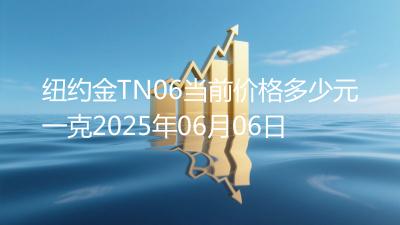 纽约金TN06当前价格多少元一克2025年06月06日