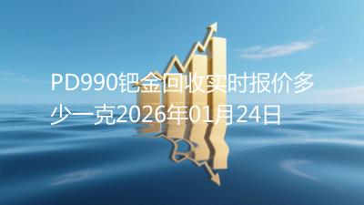 PD990钯金回收实时报价多少一克2026年01月24日