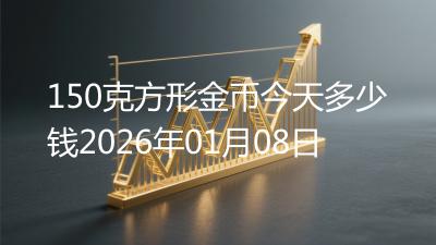 150克方形金币今天多少钱2026年01月08日