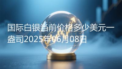 国际白银当前价格多少美元一盎司2025年06月08日