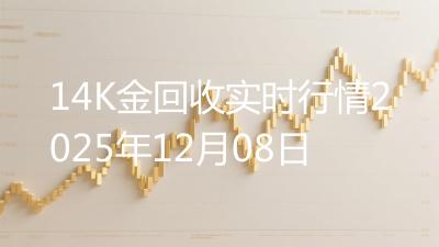 14K金回收实时行情2025年12月08日