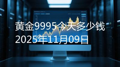 黄金9995今天多少钱2025年11月09日