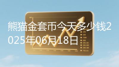 熊猫金套币今天多少钱2025年06月18日