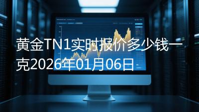 黄金TN1实时报价多少钱一克2026年01月06日