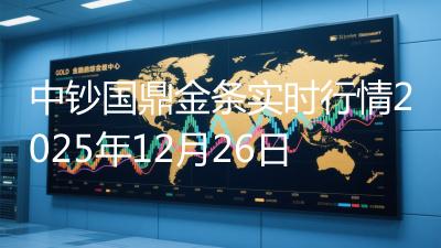 中钞国鼎金条实时行情2025年12月26日