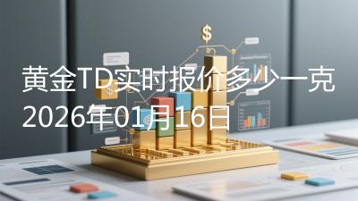 黄金TD实时报价多少一克2026年01月16日