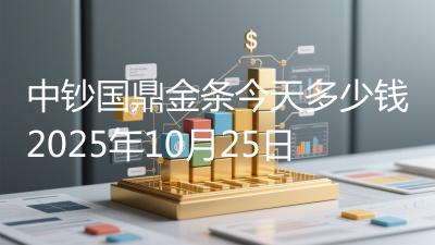 中钞国鼎金条今天多少钱2025年10月25日