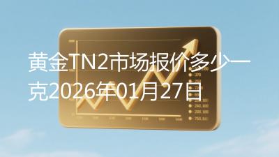 黄金TN2市场报价多少一克2026年01月27日