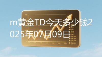 m黄金TD今天多少钱2025年07月09日