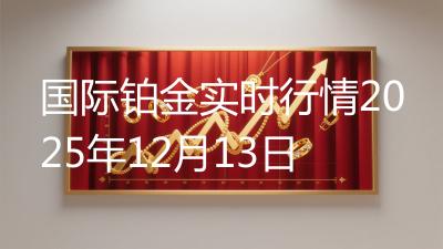 国际铂金实时行情2025年12月13日