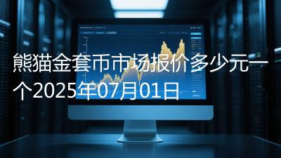 熊猫金套币市场报价多少元一个2025年07月01日