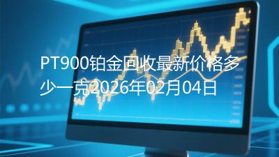 PT900铂金回收最新价格多少一克2026年02月04日