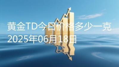 黄金TD今日价格多少一克2025年06月18日