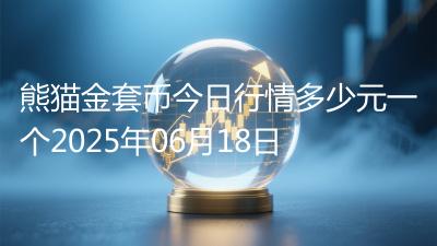 熊猫金套币今日行情多少元一个2025年06月18日