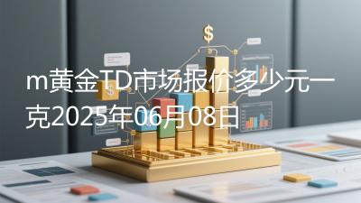 m黄金TD市场报价多少元一克2025年06月08日