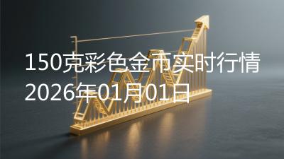 150克彩色金币实时行情2026年01月01日