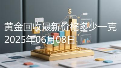 黄金回收最新价格多少一克2025年06月08日