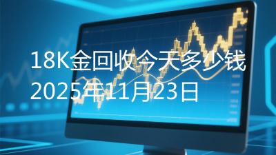 18K金回收今天多少钱2025年11月23日