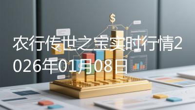 农行传世之宝实时行情2026年01月08日