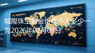 城隍珠宝黄金价格今天多少一克2026年02月09日