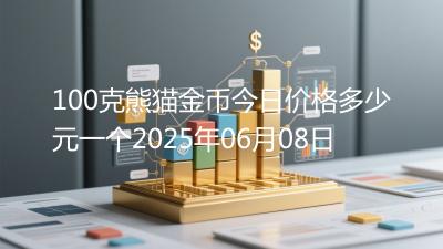 100克熊猫金币今日价格多少元一个2025年06月08日
