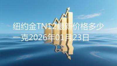 纽约金TN12最新价格多少一克2026年01月23日