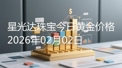 星光达珠宝今日黄金价格2026年02月02日