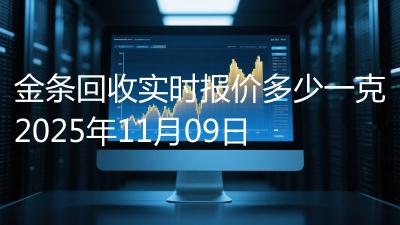 金条回收实时报价多少一克2025年11月09日