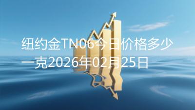 纽约金TN06今日价格多少一克2026年02月25日