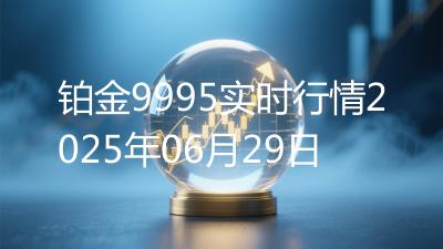 铂金9995实时行情2025年06月29日